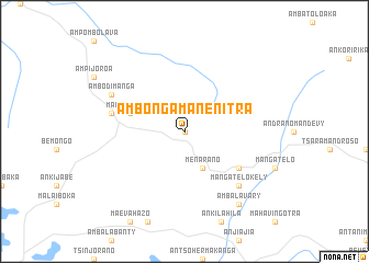 map of Ambongamanenitra