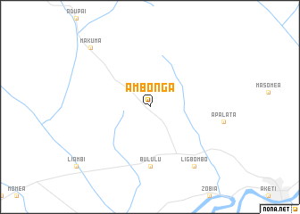 map of Ambonga