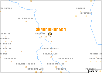 map of Amboniakondro