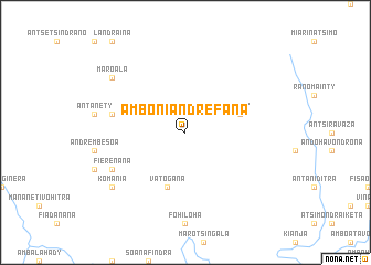 map of Amboniandrefana