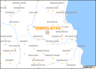 map of Ambonilaitra