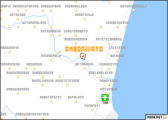 map of Ambonivato