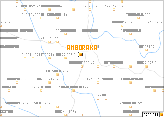 map of Amboraka