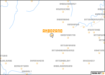 map of Amborano