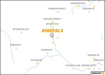 map of Amboriala