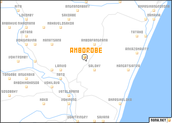 map of Amborobe