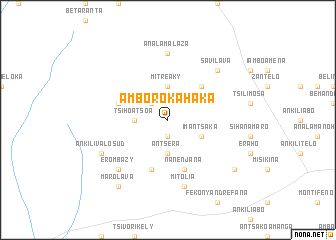 map of Amborokahaka