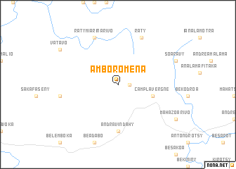 map of Amboromena