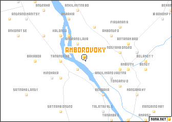 map of Amborovoky