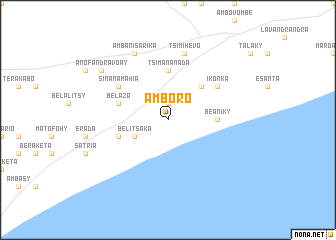 map of Amboro