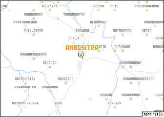 map of Ambositra