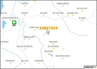 map of Ambotaka