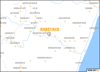 map of Ambotaka