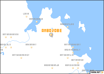 map of Ambovobe