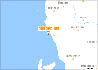 map of Ambovombe