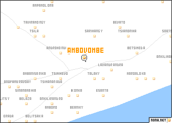 map of Ambovombe