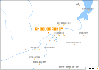 map of Ambovonaomby