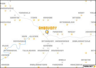 map of Ambovony