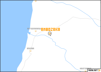 map of Ambozaka