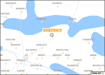 map of Am Brahim