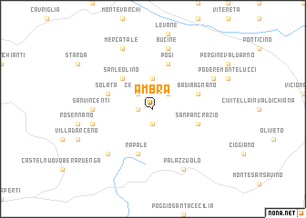 map of Ambra
