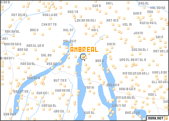 map of Ambreāl