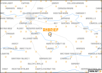 map of Ambrief