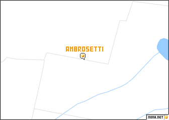 map of Ambrosetti
