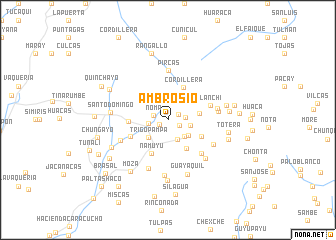 map of Ambrosio