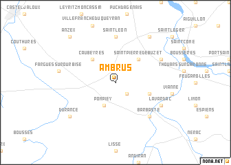 map of Ambrus