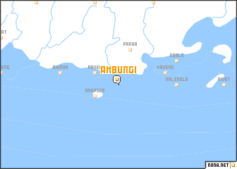 map of Ambungi