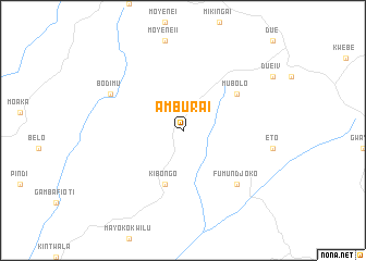 map of Ambura I