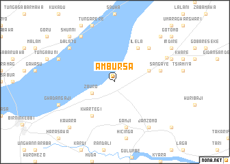 map of Ambursa