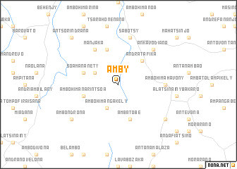 map of Amby