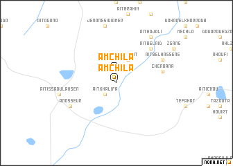 map of Amchila