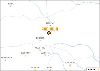 map of Amchola