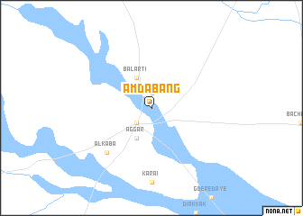 map of Am Dabang