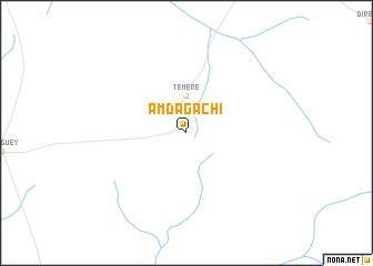 map of Am Dagachi