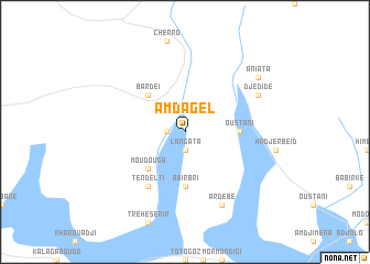 map of Am Dagel