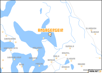 map of Am Dagergeir