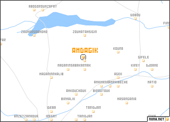 map of Am Dagik