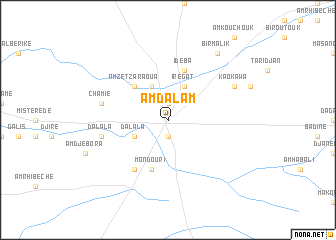 map of Am Dalam