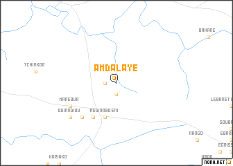 map of Amdalaye