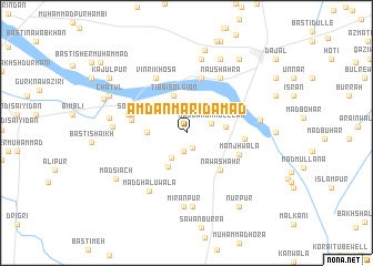 map of Amdān Mari da Mad