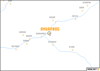 map of Amdarbog