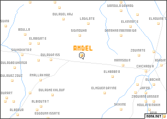 map of Amdel