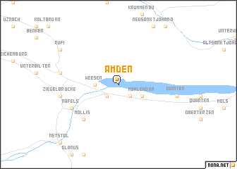 map of Amden