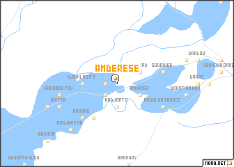map of Am Dérésé