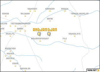 map of Am Djan