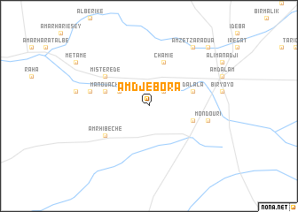 map of Am Djébora